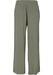 Pantalon 7/8 fluide en jersey viscose, bonprix