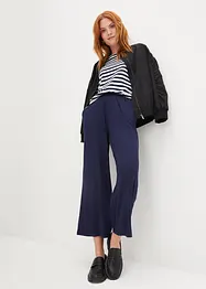 Pantalon 7/8 fluide en jersey viscose, bonprix