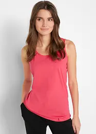 Lot de 5 débardeurs longs 100% coton, bonprix