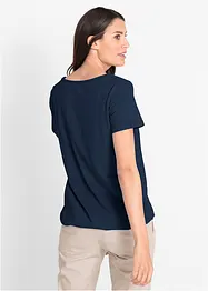 T-shirt 100% coton, manches courtes, bonprix