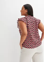 Blouse sans manches imprimée, bonprix