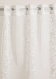 Voilage avec broderies (1 pce.), bonprix