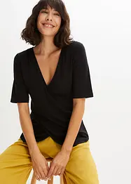 T-shirt doux en viscose extensible, bonprix