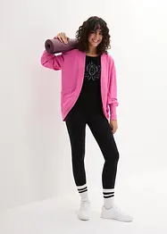 Sweat zippé de sport en modal mélangé ultra doux, bonprix