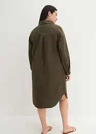 Robe-chemise en popeline de coton, bonprix