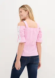 Blouse bavaroise à manches 1/2, bonprix