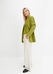 Blazer long en viscose mélangée, bonprix