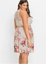 Robe en jersey à dentelle, bonprix