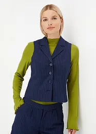 Gilet de costume à fines rayures, bonprix