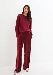 Pantalon velours côtelé à taille élastiquée, bpc bonprix collection