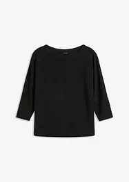 Sweat-shirt oversize en matière texturée, bonprix