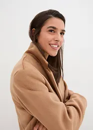 Manteau léger aspect laine, bonprix