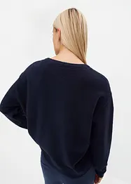 Pull col rond à épaules descendues, bonprix