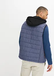 Gilet sans manches matelassé à capuche amovible, bonprix