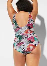 Maillot 1 pièce sculptant, maintien modéré, style portefeuille, bonprix