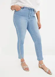 Jean skinny avec strass, bonprix