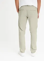 Pantalon chino extensible, ample en coton, droit, bonprix