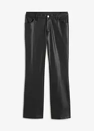 Pantalon 7/8 enduit et évasé, bonprix