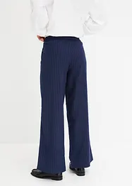 Pantalon large à fines rayures, bonprix