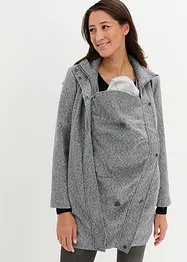 Manteau court de grossesse/de portage en imitation laine, bonprix