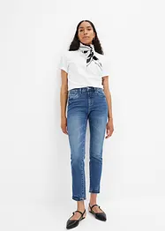 Jean Slim taille moyenne, cropped, John Baner JEANSWEAR