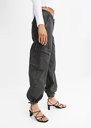 Jean cargo taille normale, bonprix