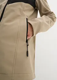 Veste softshell, déperlante, bonprix