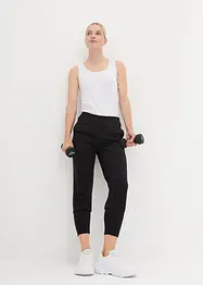 Pantalon sarouel de sport, longueur 3/4, bonprix