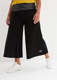 Jupe-culotte avec taille confortable, mi-mollet, bonprix