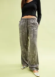 Pantalon tissé avec impression foil brillante, bonprix