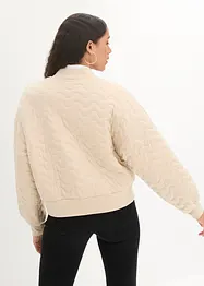 Blouson matelassé en sweat, bonprix