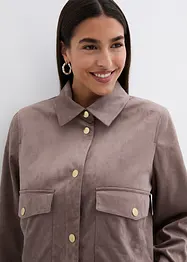 Veste synthétique style boxy, bonprix