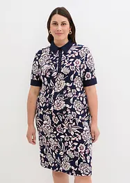 Robe polo à imprimé floral, bonprix