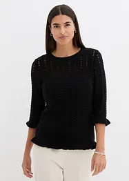 Pull ajouré, bonprix