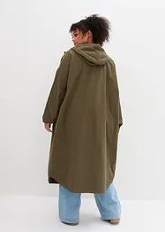 Parka de mi-saison, style trench, avec taille réglable, bonprix