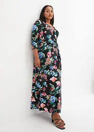 Robe longue à imprimé floral, bonprix