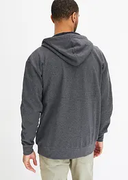 Sweat zippé à capuche, Loose Fit, bonprix