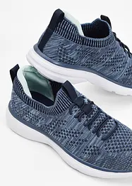 Sneakers confortables en matière douce, bonprix