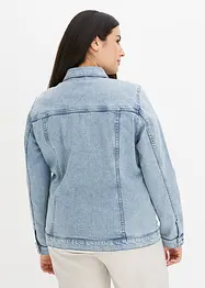 Veste en jean avec perles appliquées, bonprix