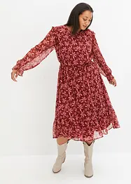 Robe midi imprimée, bonprix