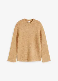 Pull en maille bouclée, bonprix