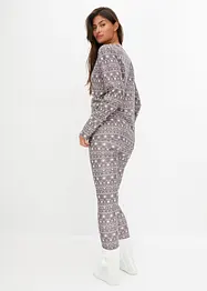 Pyjama chaud avec legging, bonprix