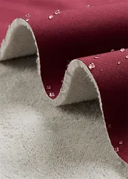 Parka déperlante en softshell avec doublure peluche, bonprix