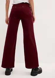 Pantalon large en velours côtelé, bonprix