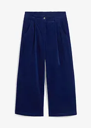 Jupe-culotte en velours côtelé stretch avec taille haute confortable, longueur 7/8, bonprix