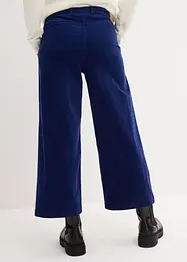 Jupe-culotte en velours côtelé stretch avec taille haute confortable, longueur 7/8, bpc bonprix collection