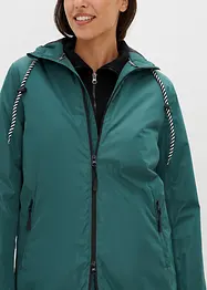 Manteau de pluie rembourré longueur midi, imperméable, bonprix