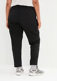 Pantalon technique déperlant avec taille élastiquée, longueur cheville, bonprix