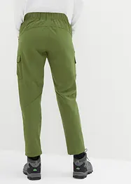 Pantalon technique déperlant avec taille élastiquée, longueur cheville, bpc bonprix collection