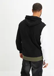 Sweat zippé à capuche, bonprix